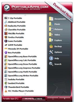 Portable Apps Screenshot