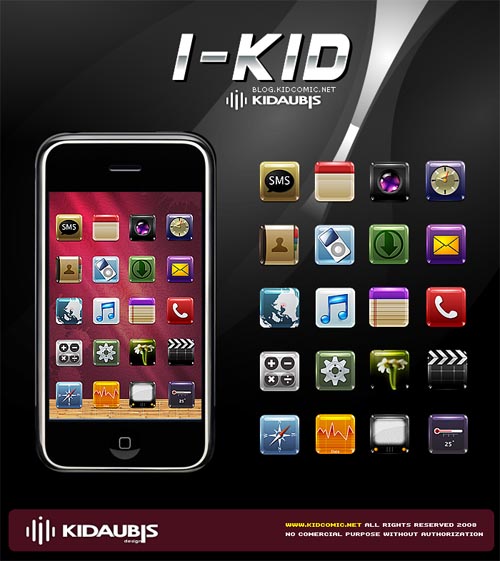 I-Kid Icons for iPhone