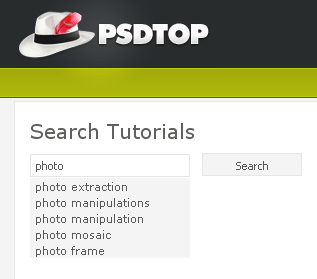 PSDTop Search