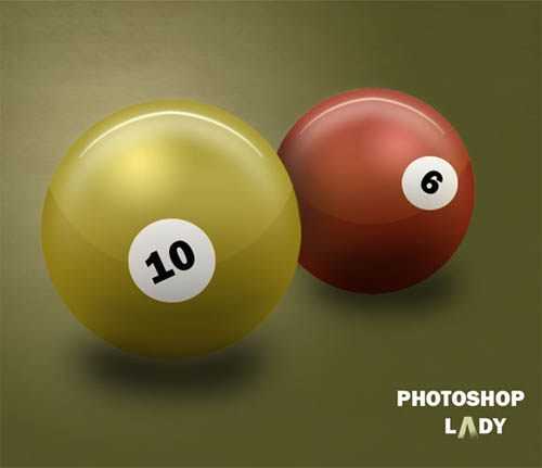 Create a Shiny 3D Snooker Ball in Photoshop