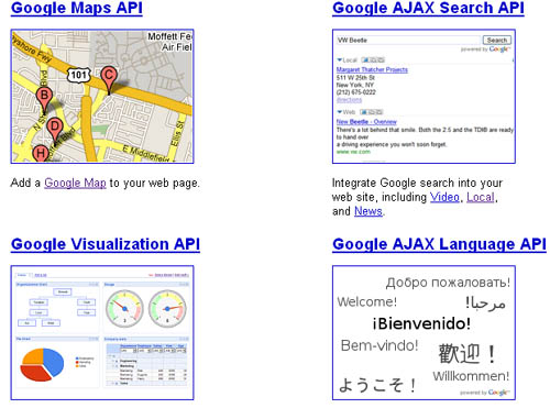 Google AJAX APIs