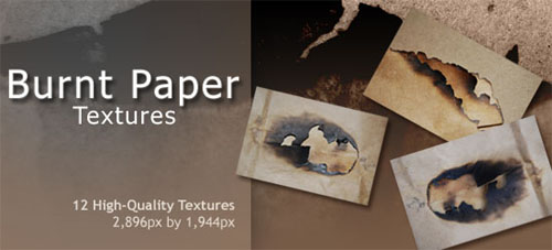 12 Free & High Quality Burnt Paper Textures