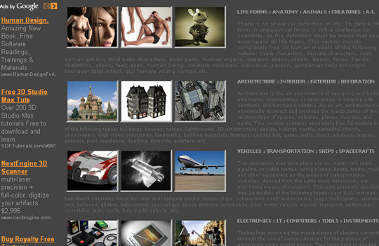 3D Model Websites