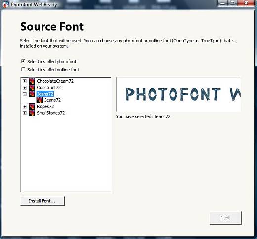 Photofont WebReady: A Revolutionary Font Converter 1