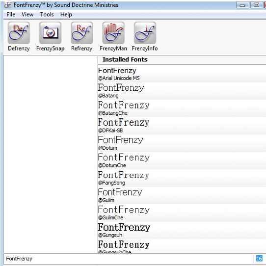 FontFrenzy: A Font Manager With Extra Font Cleaning Features 2