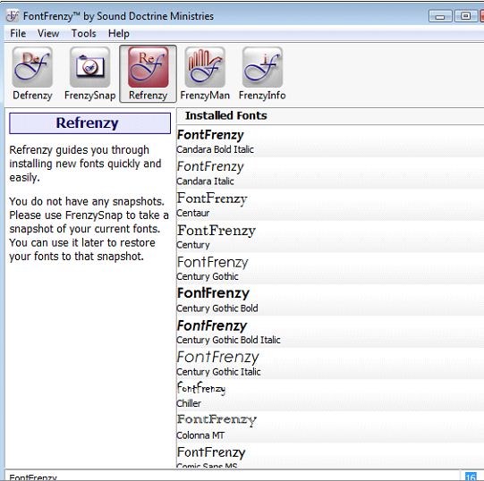 FontFrenzy: A Font Manager With Extra Font Cleaning Features 4