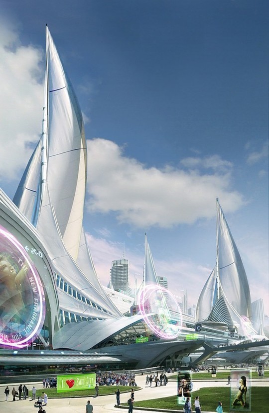 World Of Fantasy And Imagination Which Depict Future Cities (Dreamy Artworks) 7