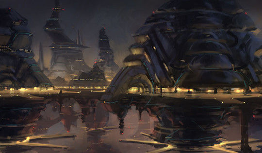 World Of Fantasy And Imagination Which Depict Future Cities (Dreamy Artworks) 32
