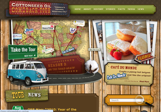 The Most Creative Examples Of Vintage And Retro Style Website (40 Designs) 33