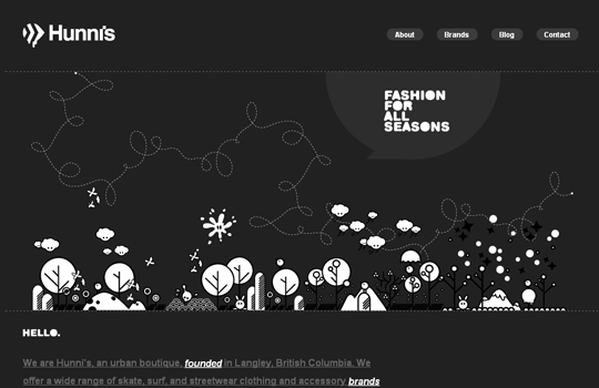 The Beautiful Use Of Black In Web Design To Grab Viewer's Attention 20