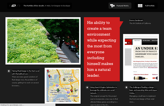 The Beautiful Use Of Black In Web Design To Grab Viewer's Attention 12