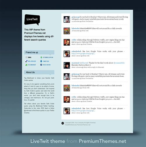 Premium-Like Free Themes To Create More Than "Just Another Wordpress Blog" 4