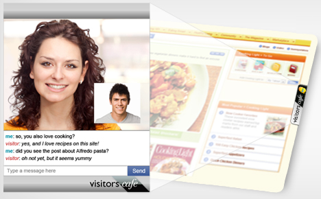 VisitorsCafe PRO (Smart Video Chat For Your Site) Giveaway 2