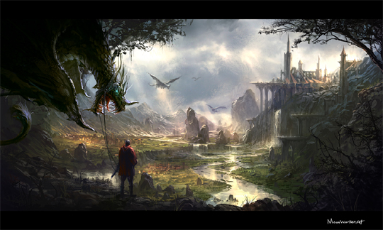 21 Stunning Video Game Concept Art That Make You Say "Wow" 2