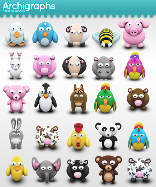 11 Extremely Beautiful (Yet Free) Animal-Themed High Quality Icon Sets 10