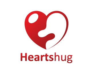 32 Lovely Pieces Of Heart-Shaped Logos 21