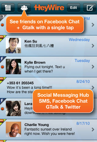 Five Free iPhone Apps For Instant And Text Messaging 3