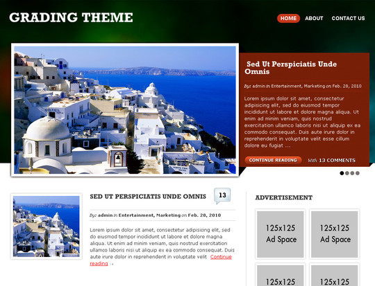 50 Fresh and Free WordPress 3 Series Compatible Themes 9