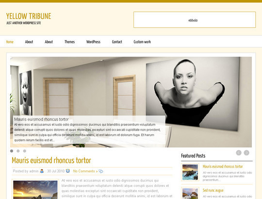 50 Fresh and Free WordPress 3 Series Compatible Themes 5