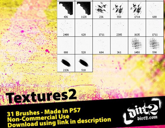60+ Must-Have Photoshop Brush Sets For Excellent Grunge Effects 8