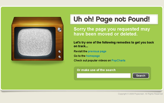 50 Creatively Designed (Unusual and Entertaining) 404 Error Pages Worth Checking Out 16