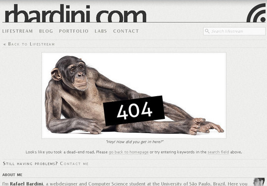 50 Creatively Designed (Unusual and Entertaining) 404 Error Pages Worth Checking Out 14