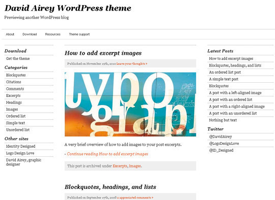 50 Minimalist And Stylish Free Wordpress Themes 2