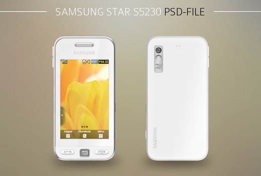 Roundup Of Fresh And High Quality Smart Phones PSD Files 48