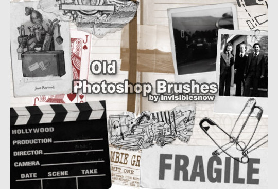 50 Useful Paper Photoshop Brushes For Creative Designs 25