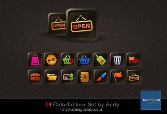 40 Fresh And High Quality Free Icon Sets In PSD Format 38