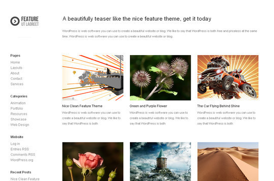 Best Of 2011: A Beautiful Collection Of 50 Free WordPress Themes 24