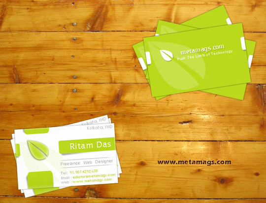 50 Free Photoshop Business Card Templates 23