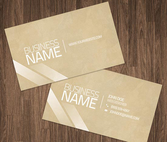 50 Free Photoshop Business Card Templates 26