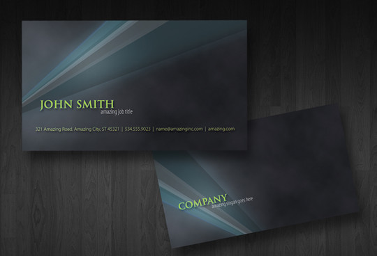 50 Free Photoshop Business Card Templates 9