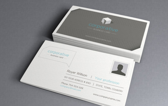 50 Free Photoshop Business Card Templates 34