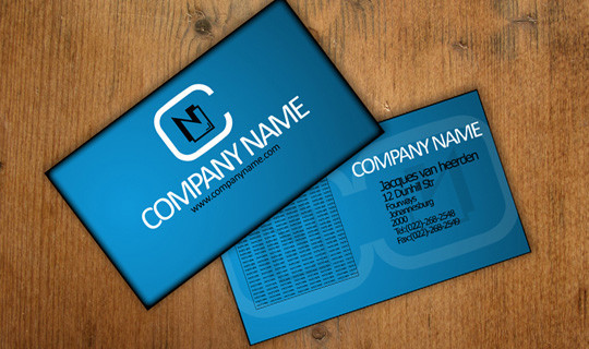 50 Free Photoshop Business Card Templates 10