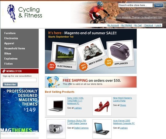 15 Best Magento Themes For eCommerce Websites 13