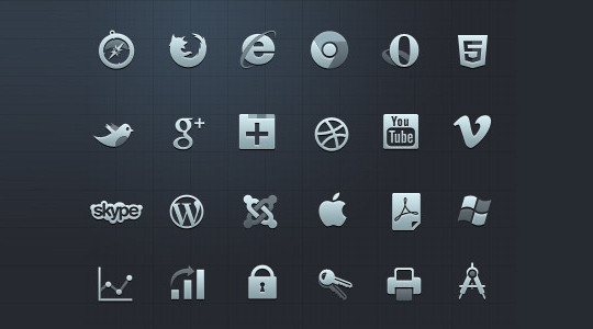 Vibrant Collection Of Fresh And Free Social Media Icon Sets 27