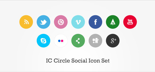 Vibrant Collection Of Fresh And Free Social Media Icon Sets 19