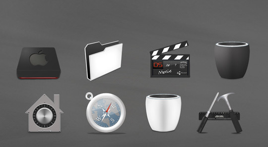 18 Apple And Mac Inspired Free Icon sets 12