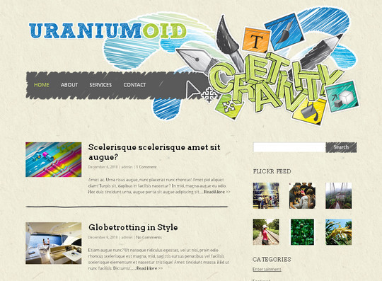 40+ Fresh And Free Wordpress Themes 29