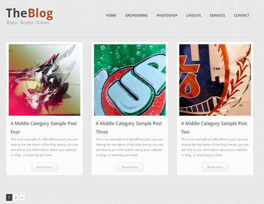 40+ Fresh And Free Wordpress Themes 31