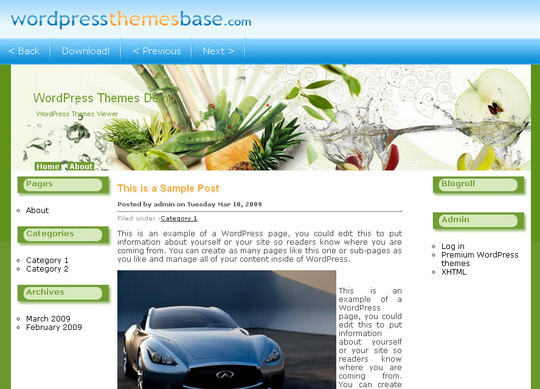 Ultimate Collection Of Free Wordpress Themes For Food And Recipe Blogs 12