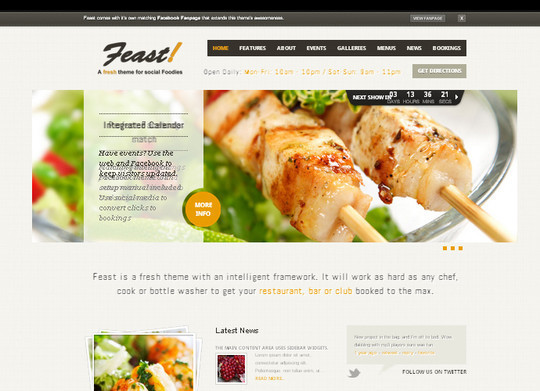 Ultimate Collection Of Free Wordpress Themes For Food And Recipe Blogs 21