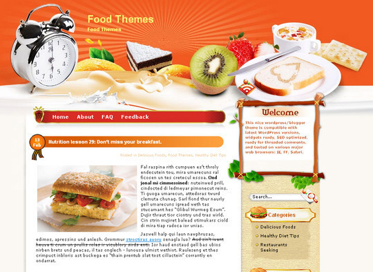 Ultimate Collection Of Free Wordpress Themes For Food And Recipe Blogs 3
