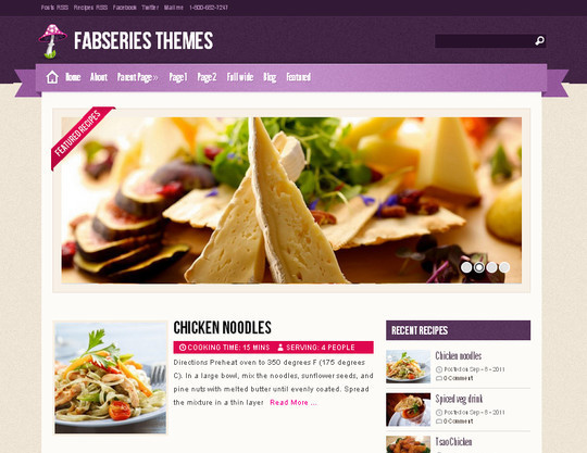 Ultimate Collection Of Free Wordpress Themes For Food And Recipe Blogs 7