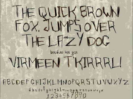 20 Creative Grunge Fonts To Download 7