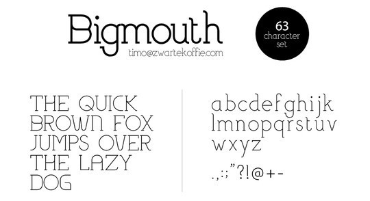 Massive Collection Of Free Thin Fonts To Download 18