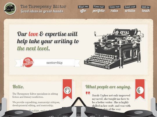 45 Examples Of Websites Designed With HTML5 22