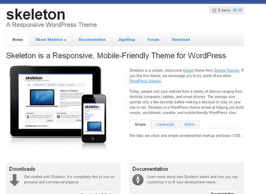 40 Free High Quality Responsive WordPress Themes For Your Blogs 9
